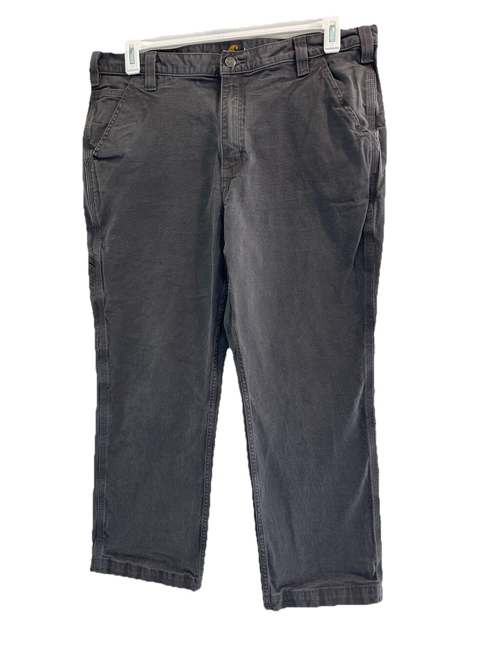 Carhartt Relaxed Fit 38 X 28 Gray Utility Work Pants